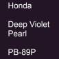 Preview: Honda, Deep Violet Pearl, PB-89P.